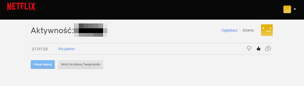 oceny filmów netflix