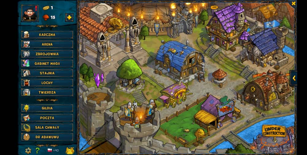 shakes and fidget - gra RPG w przeglądarce