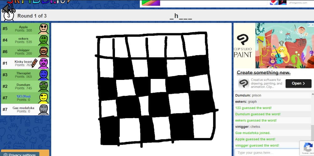 skribblio - gra multiplayer w typie kalambur
